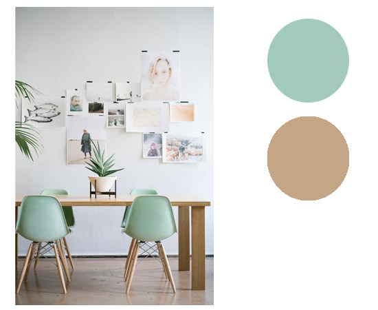 decoracion mint
