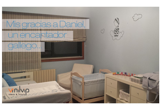vinilos bebe pared niños